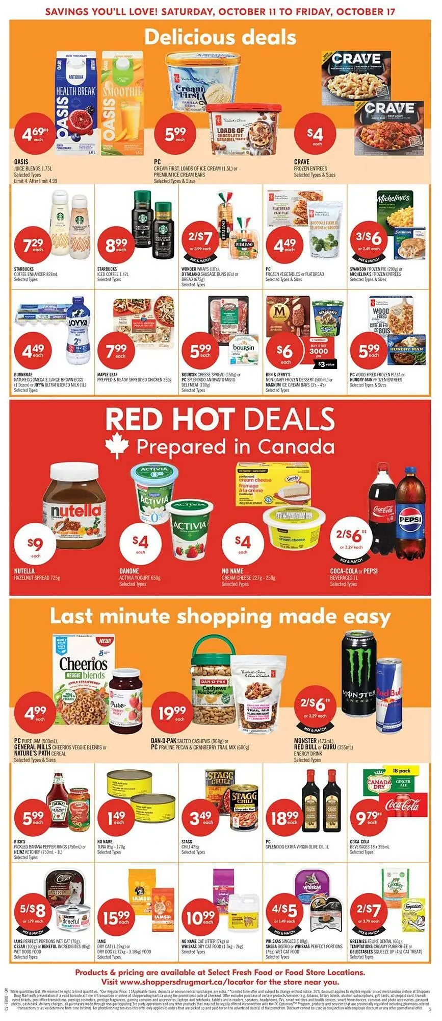 Shoppers Drug Mart flyer from October 11 to October 17 2025 - flyer page 6