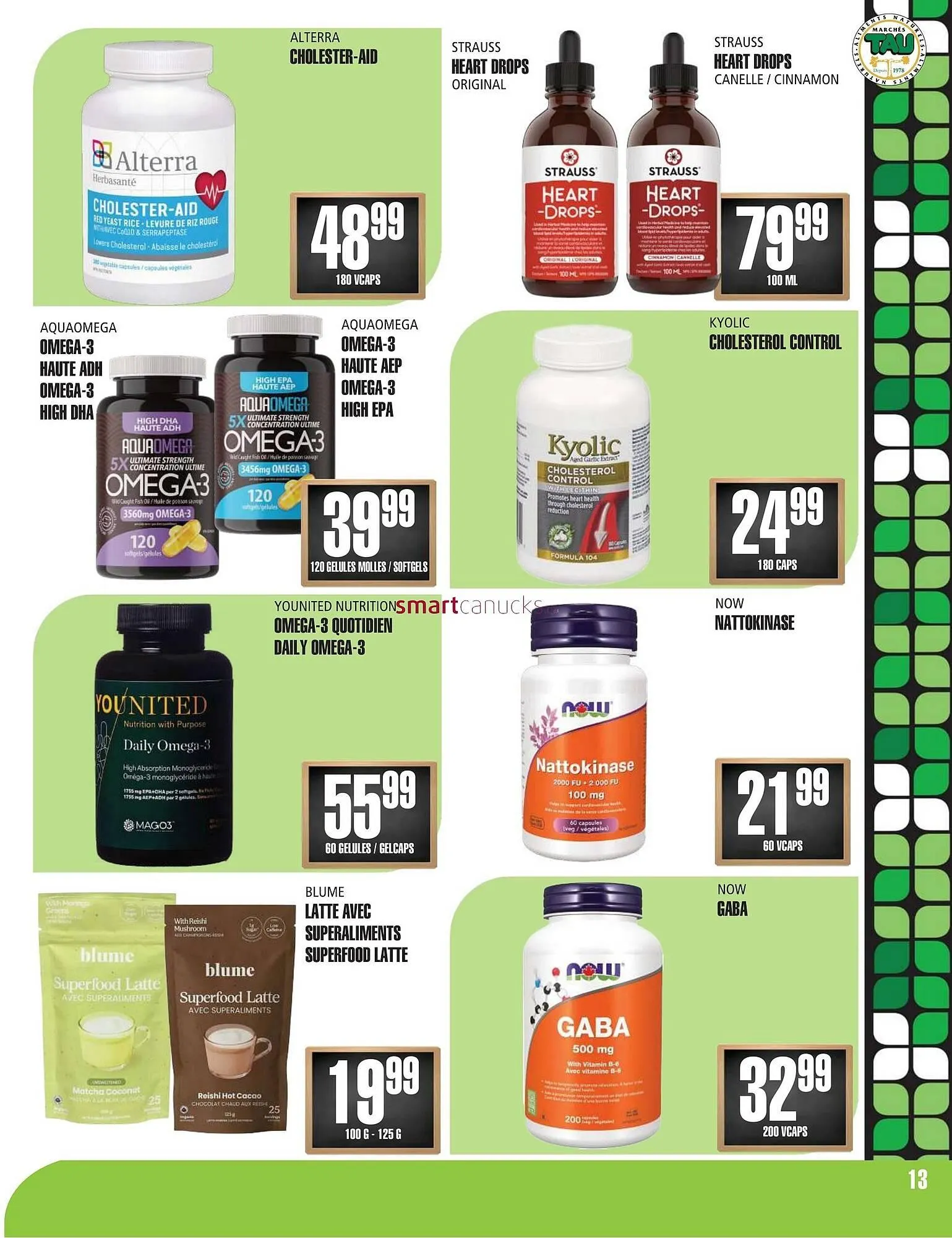 Marches Tau flyer from February 2 to March 1 2026 - flyer page 13