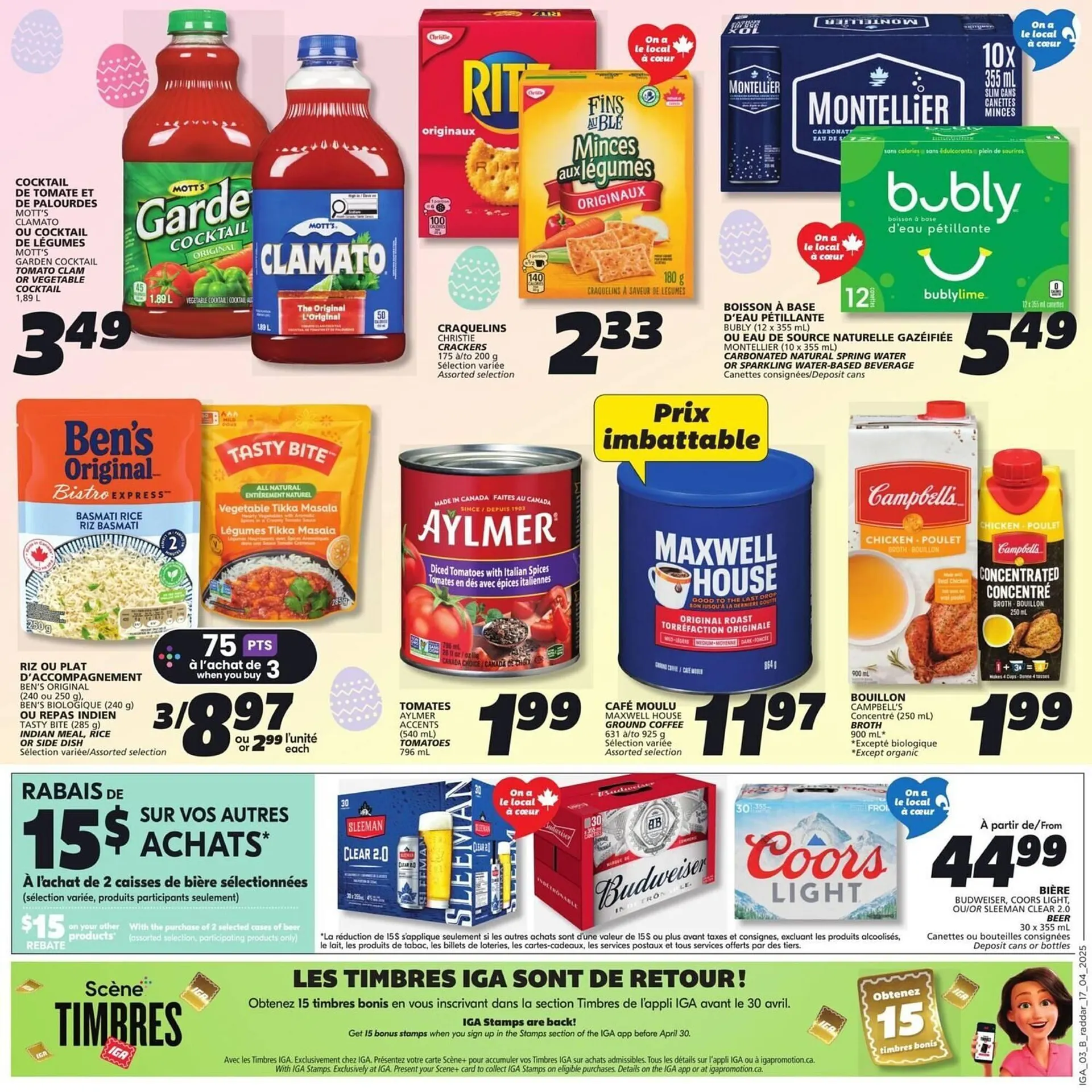IGA flyer from April 16 to April 30 2025 - flyer page 6