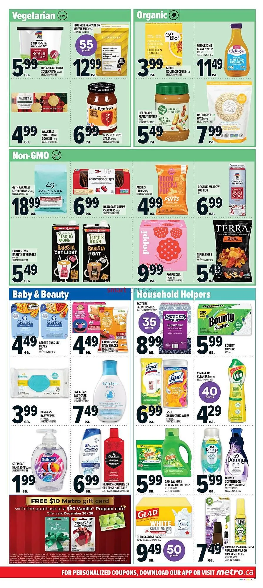 Metro flyer from December 25 to December 31 2025 - flyer page 10