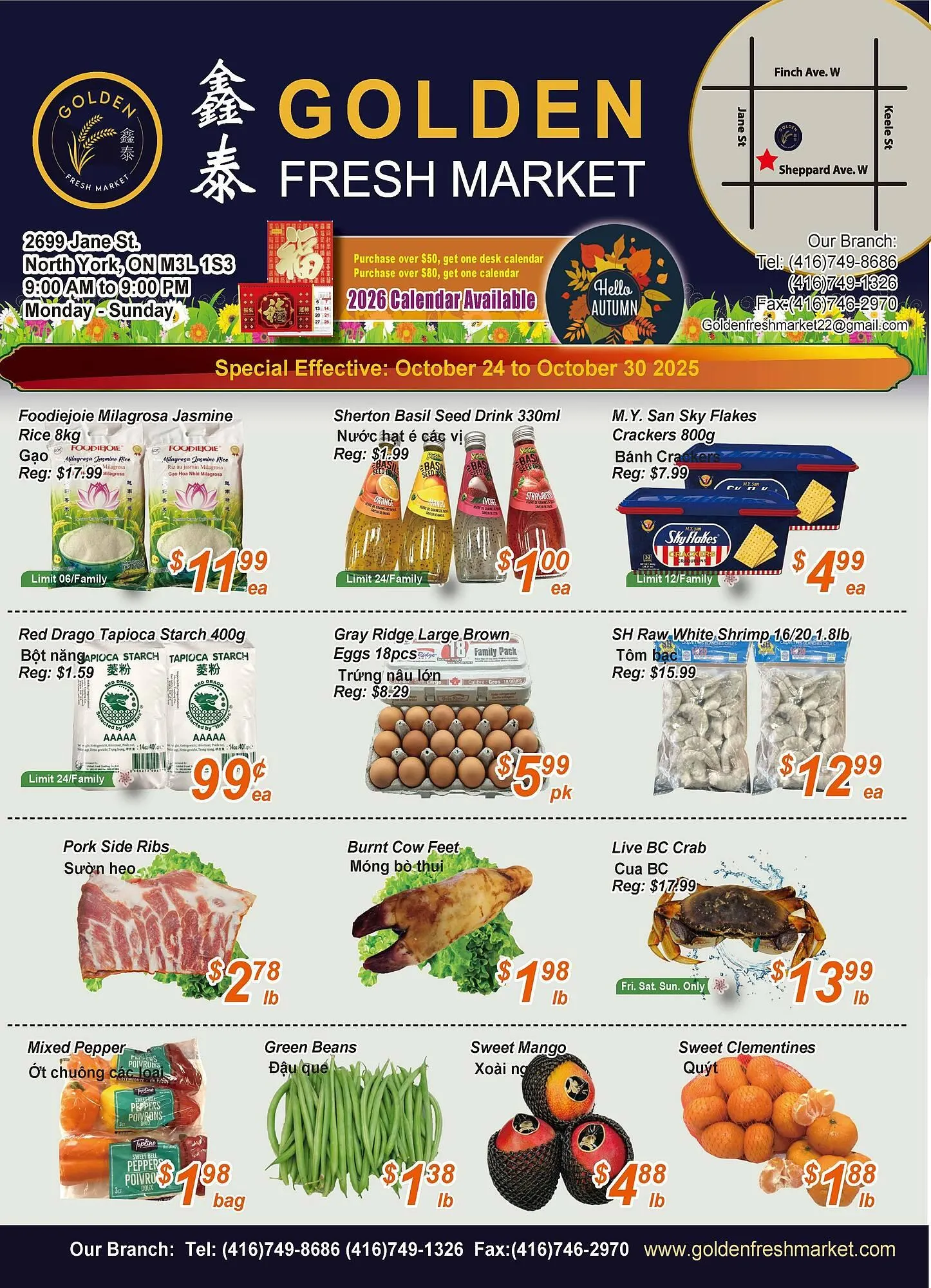 Golden Fresh Market flyer - 1