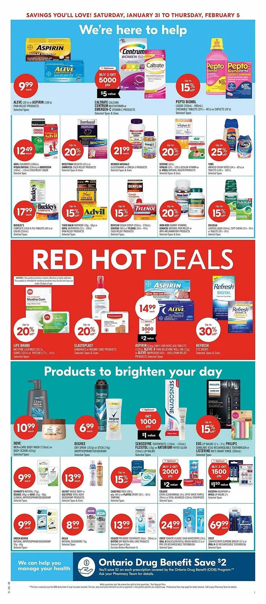 Shoppers Drug Mart flyer from January 29 to February 12 2026 - flyer page 5