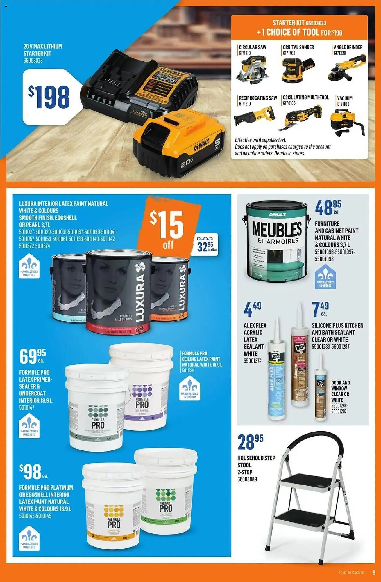 Canac flyer from January 8 to January 15 2026 - flyer page 9