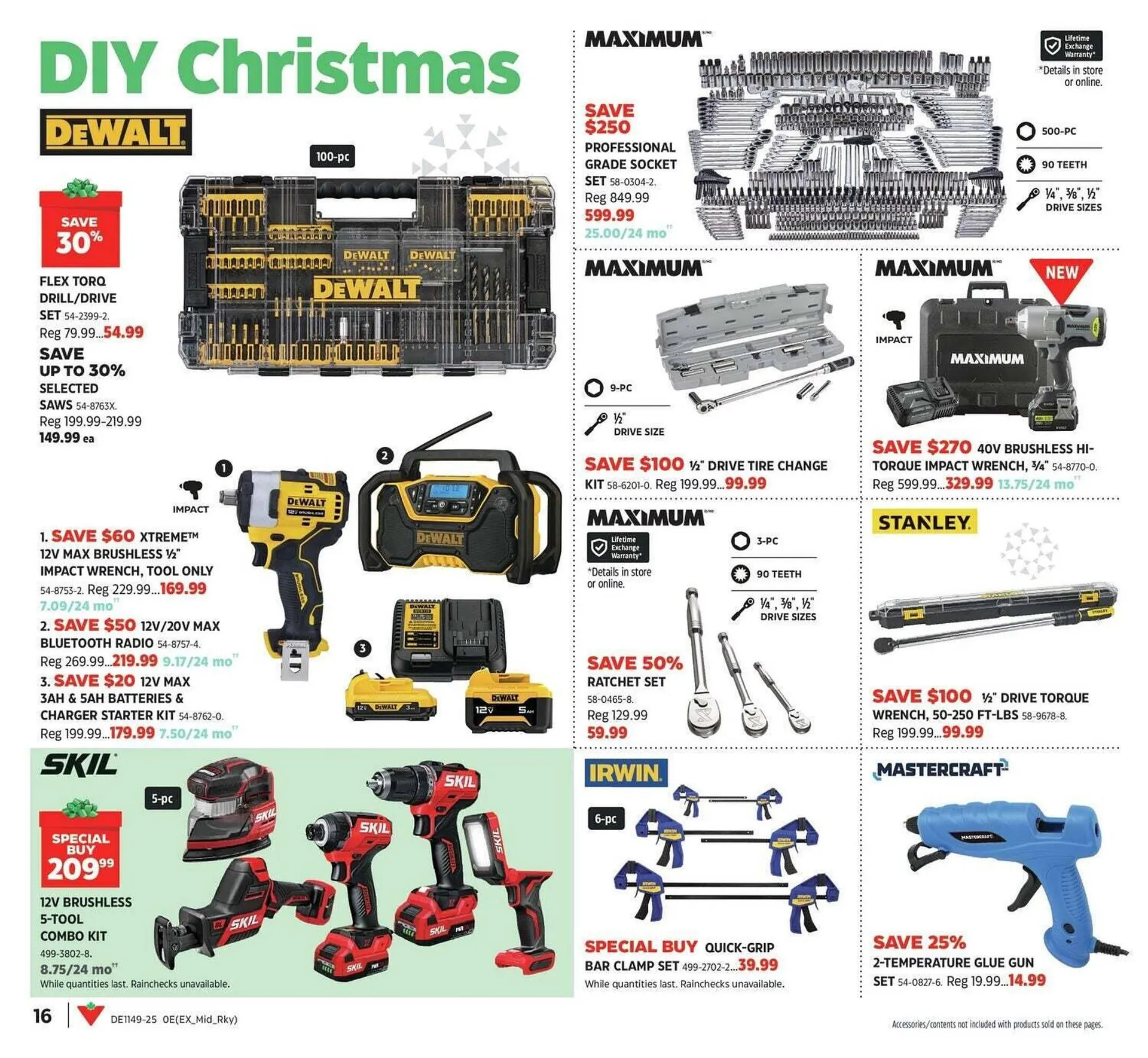Canadian Tire flyer from November 27 to December 5 2025 - flyer page 16