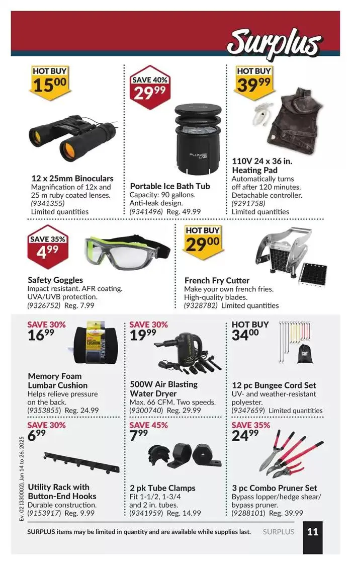 National Sale from January 14 to January 26 2025 - flyer page 16
