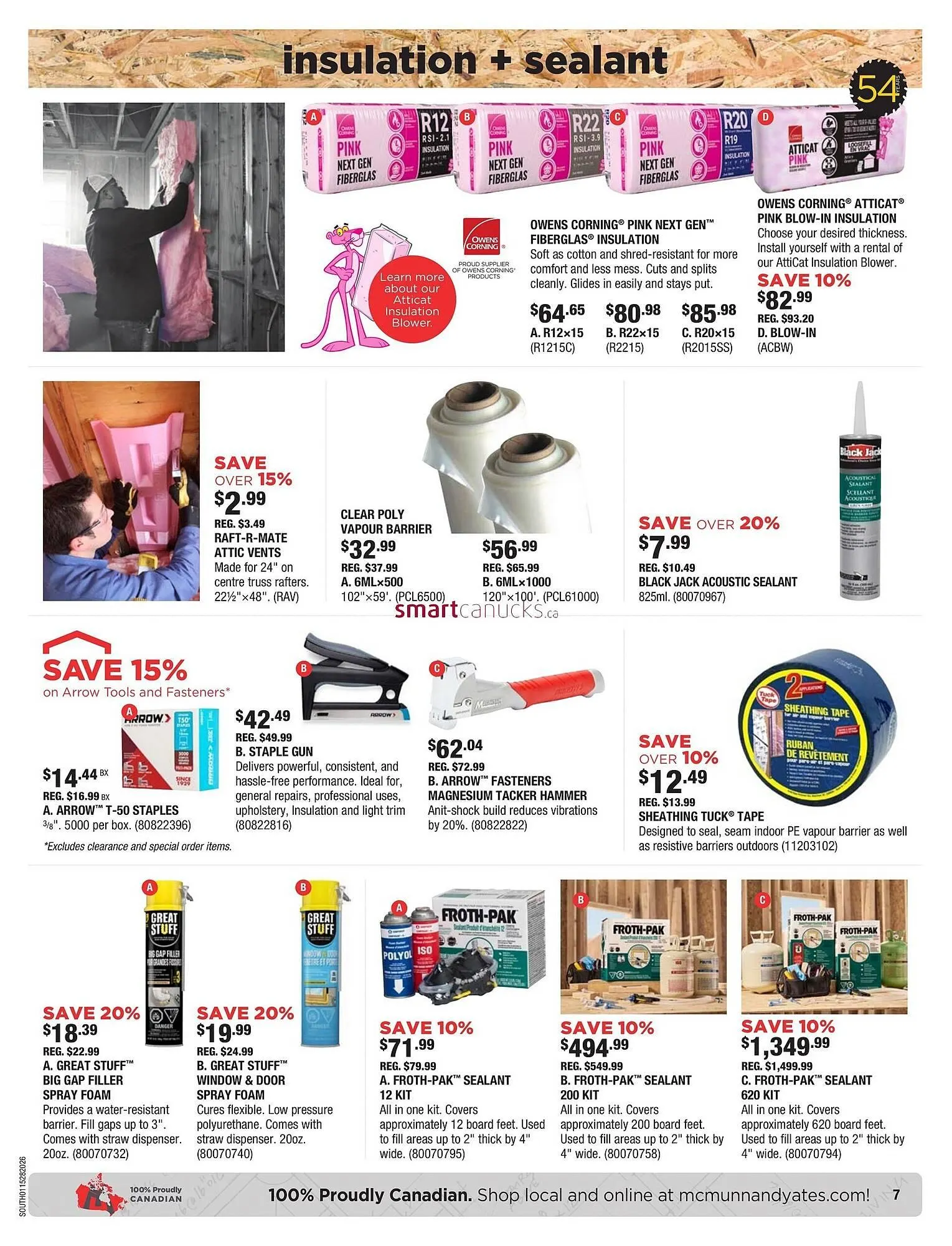 McMunn & Yates Building Supplies flyer from January 15 to January 28 2026 - flyer page 7