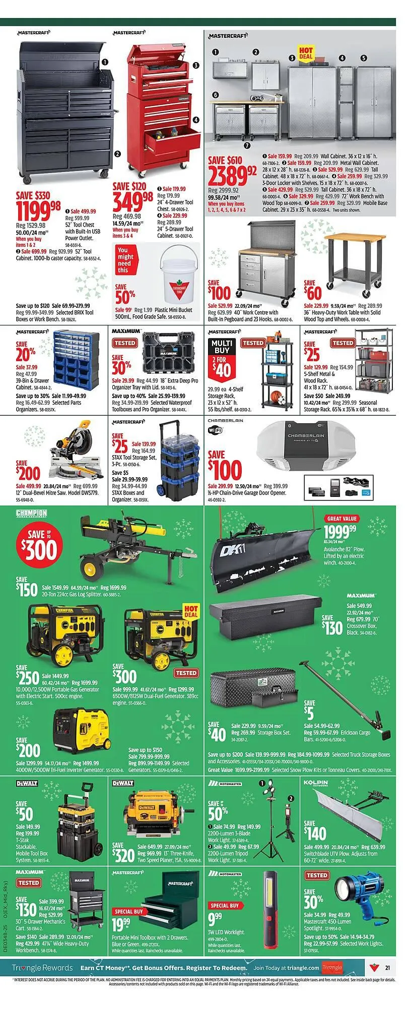 Canadian Tire flyer from November 20 to November 26 2025 - flyer page 25