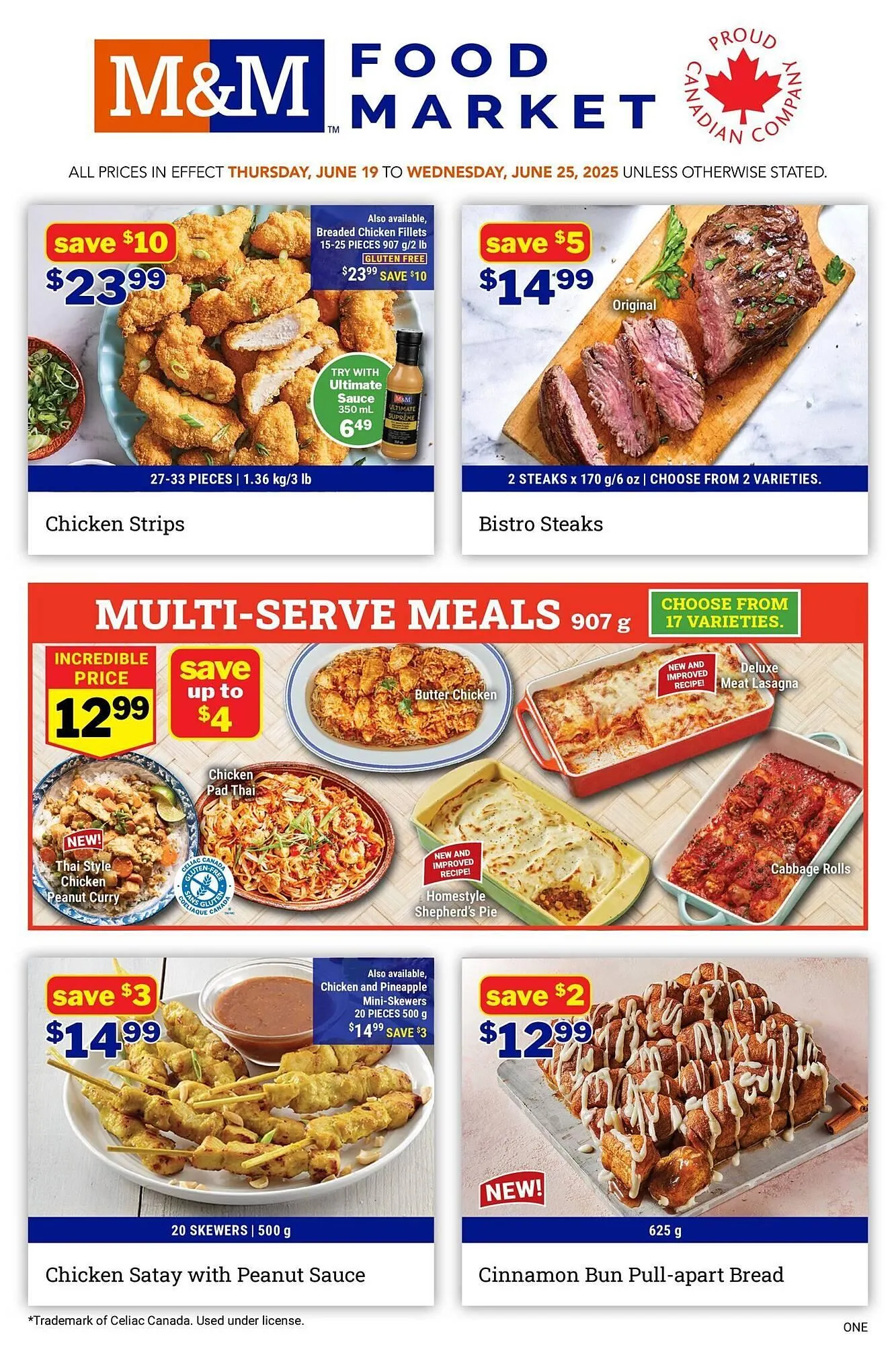 M & M Food Market flyer from June 19 to June 26 2025 - flyer page 1