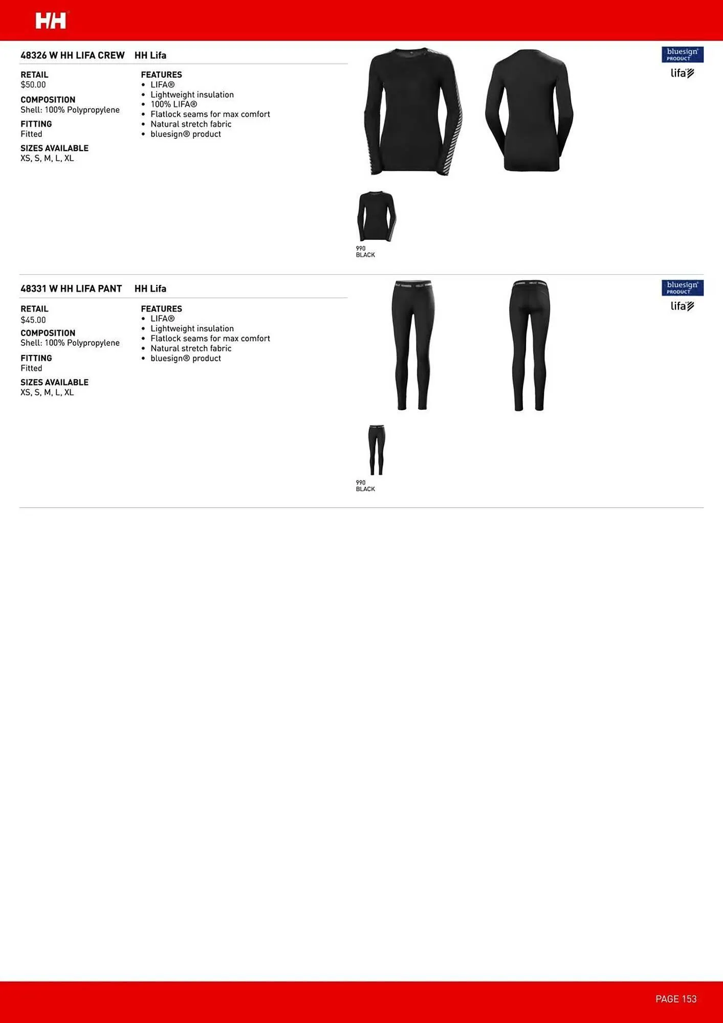 Helly Hansen flyer from September 11 to February 28 2026 - flyer page 153