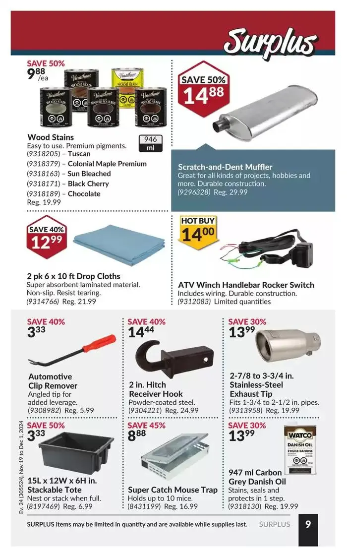National Sale from November 19 to December 1 2024 - flyer page 16