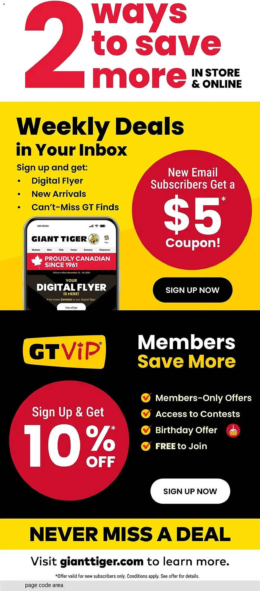 Giant Tiger flyer from February 18 to February 24 2026 - flyer page 13