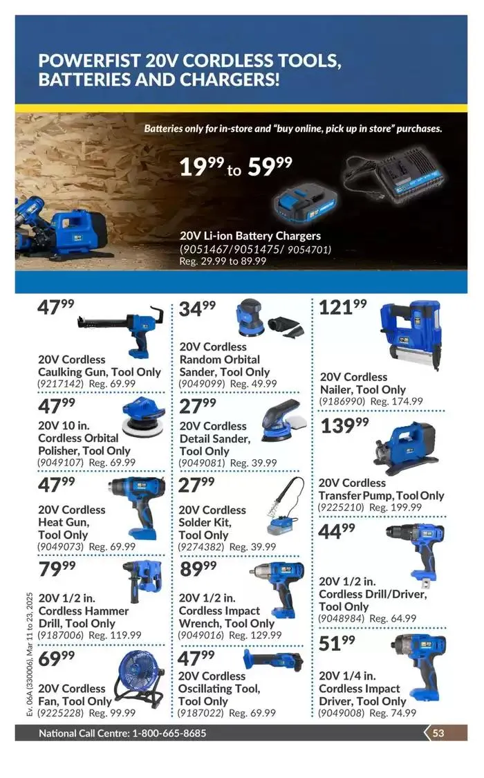 National Sale from March 11 to March 23 2025 - flyer page 58