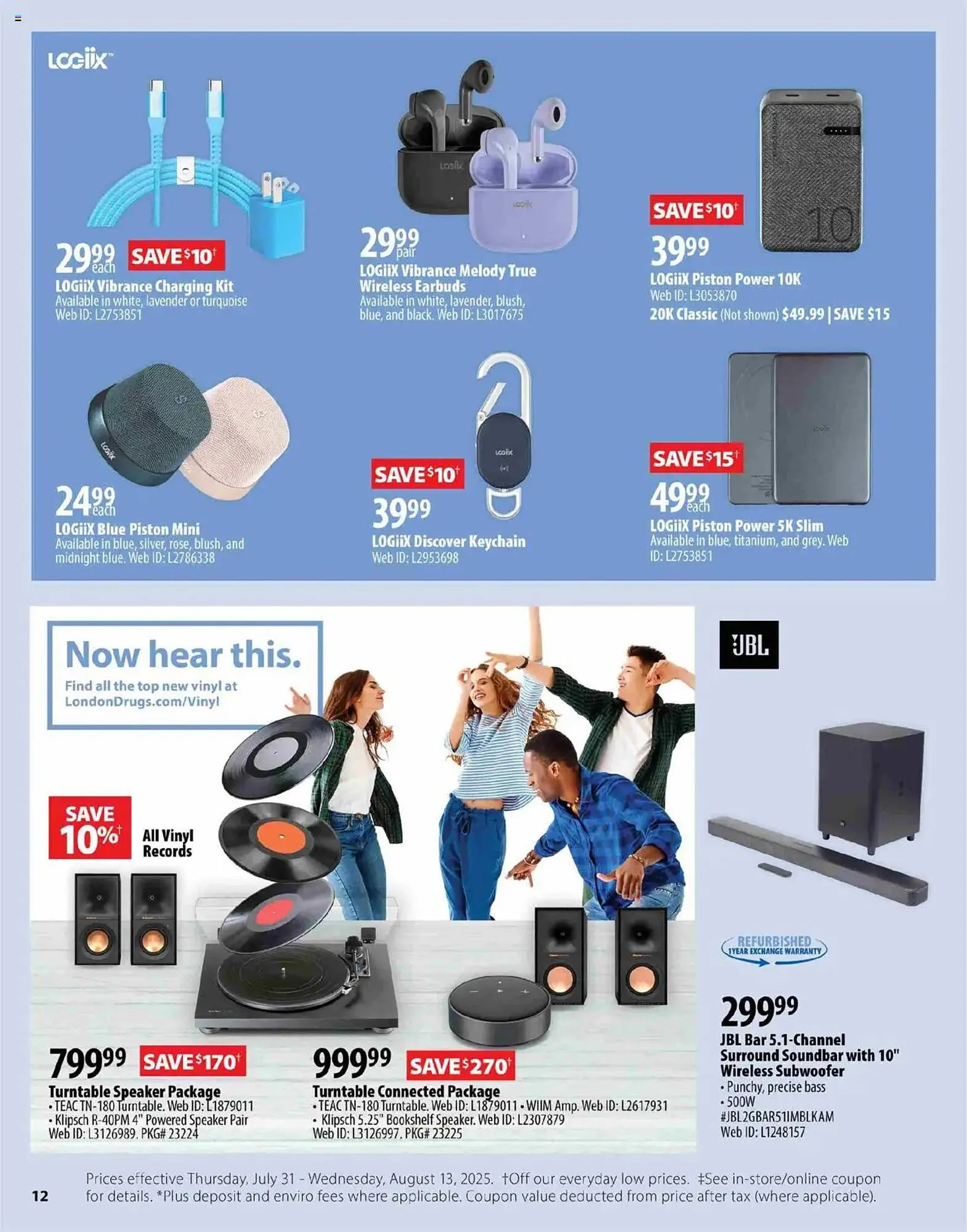 London Drugs flyer from July 31 to August 14 2025 - flyer page 12