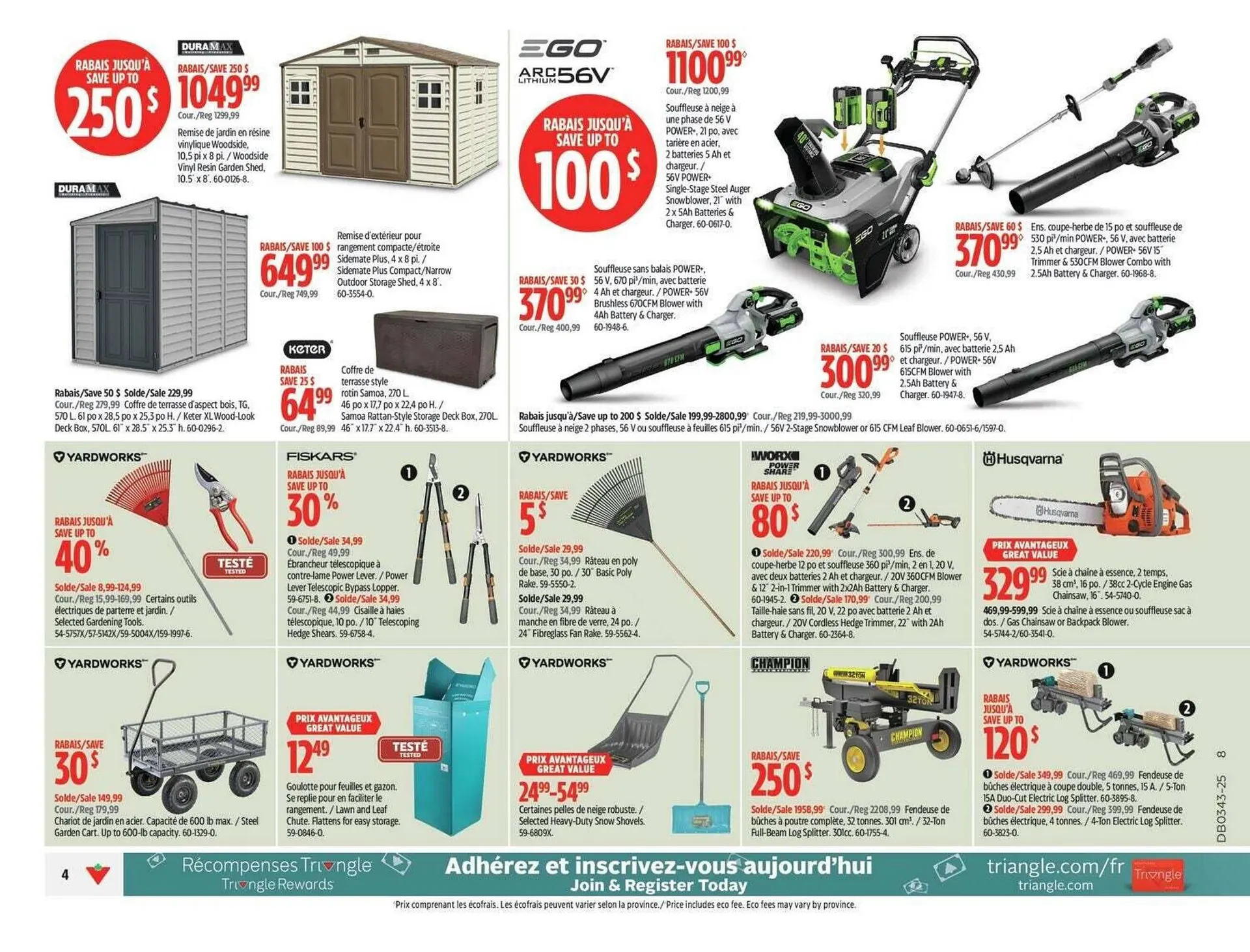 Canadian Tire flyer from October 14 to October 20 2025 - flyer page 8