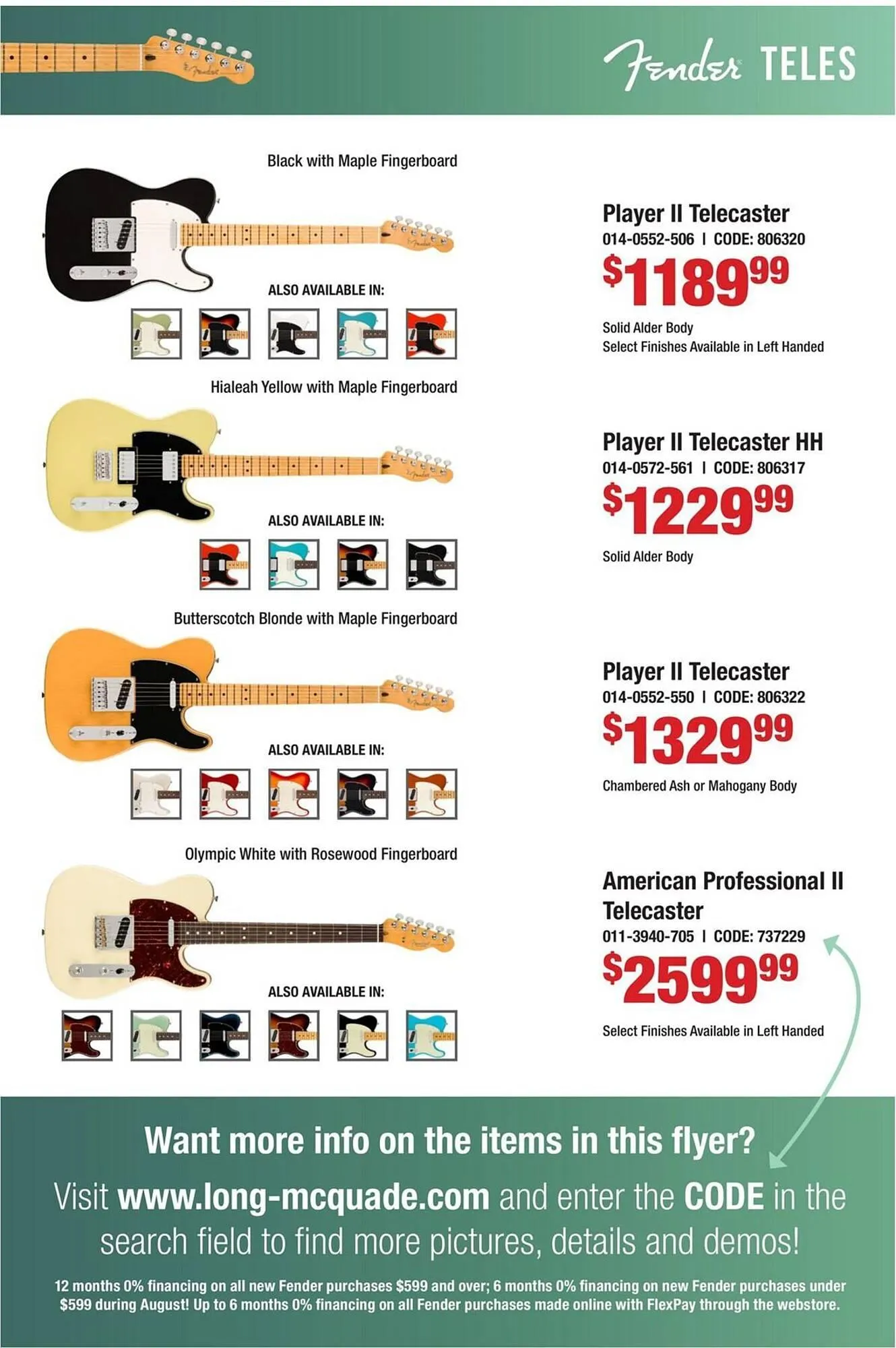 Long & McQuade flyer from August 19 to August 31 2025 - flyer page 7