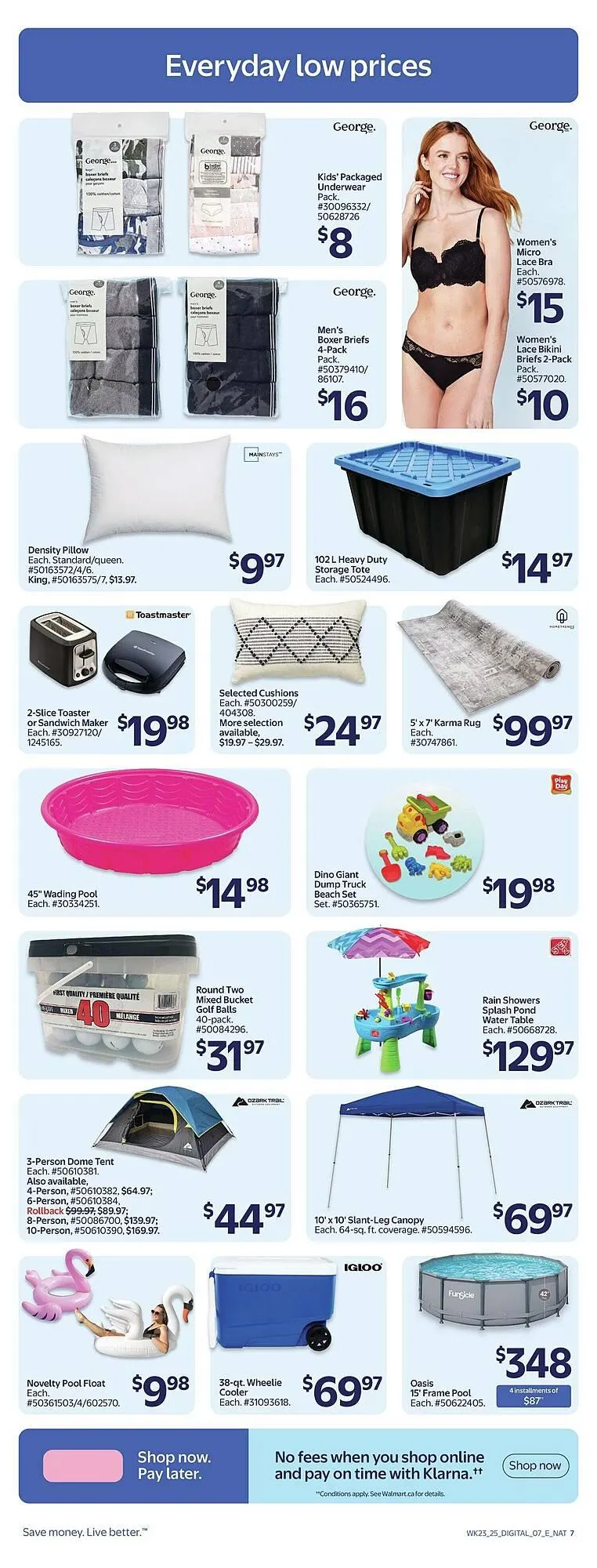 Walmart flyer from July 4 to July 11 2025 - flyer page 12