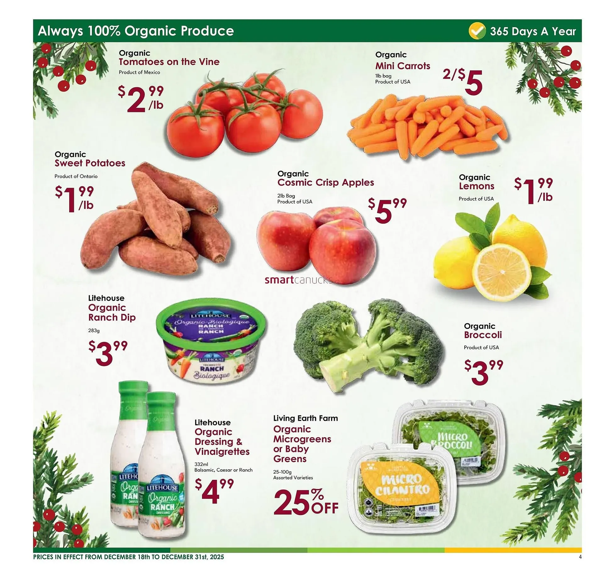 Nature's Emporium flyer from December 18 to December 31 2025 - flyer page 4