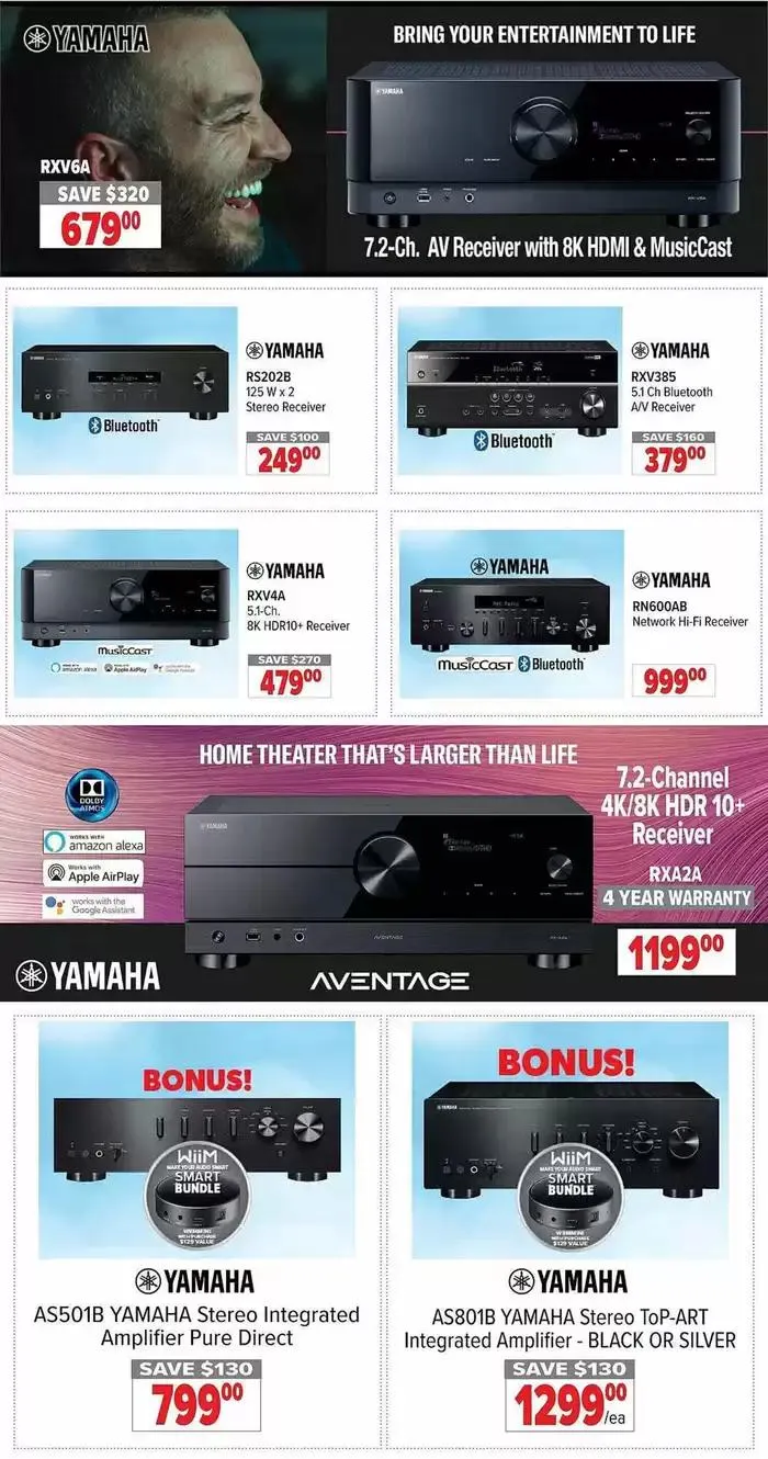 2001 Audio Video weekly flyer from January 31 to February 7 2025 - flyer page 10