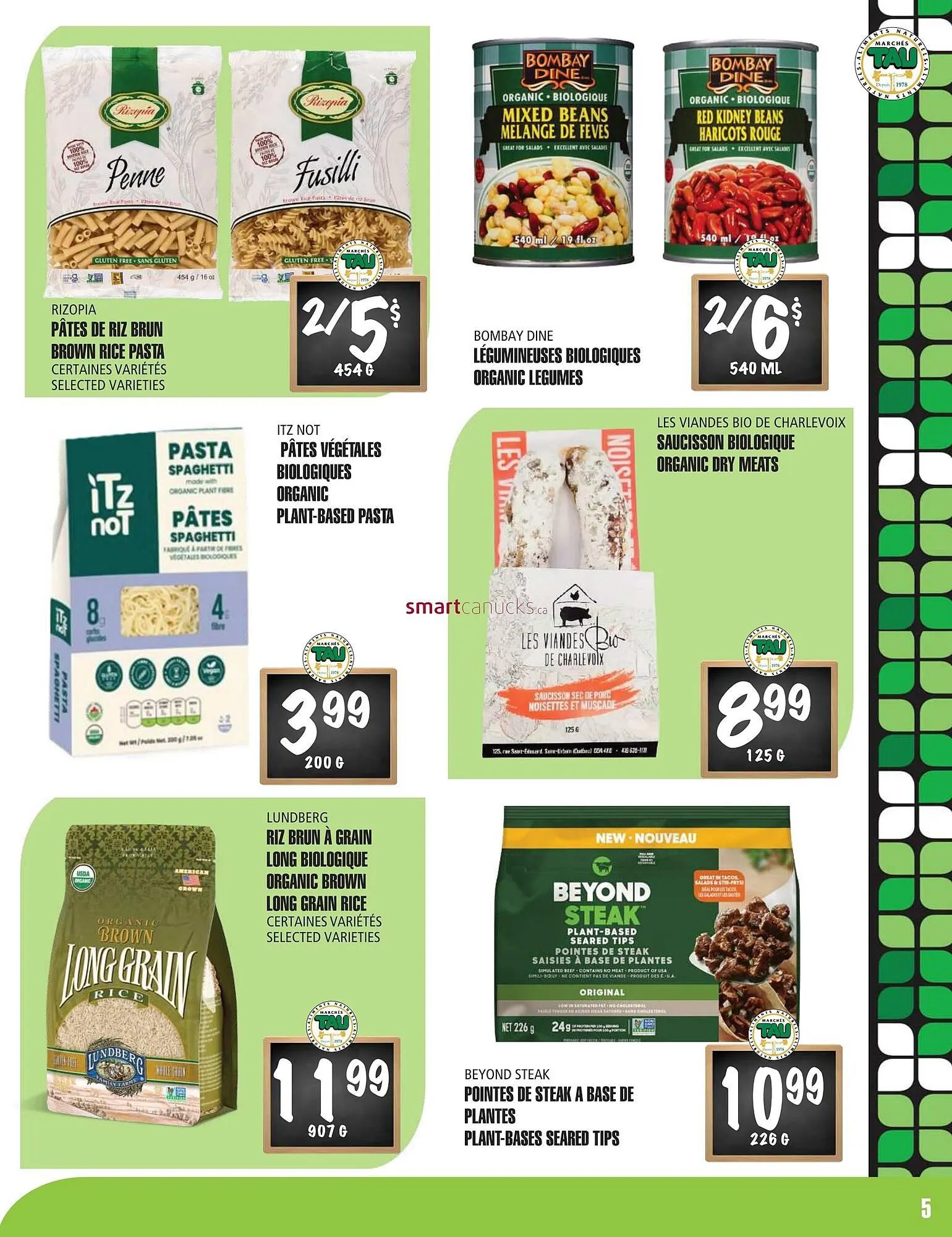 Marches Tau flyer from August 4 to August 31 2025 - flyer page 5