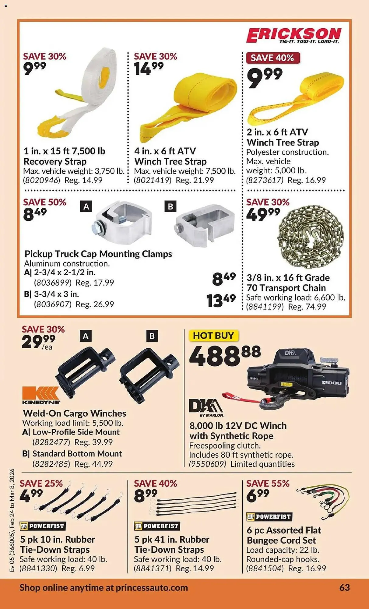 Princess Auto flyer from February 24 to March 9 2026 - flyer page 67