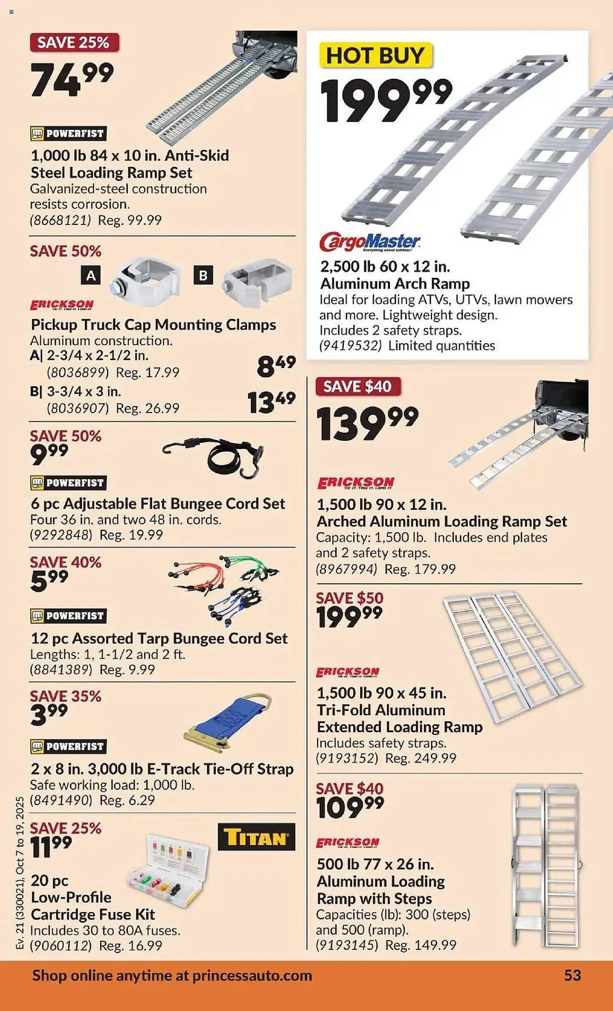 Princess Auto flyer from October 7 to October 20 2025 - flyer page 59