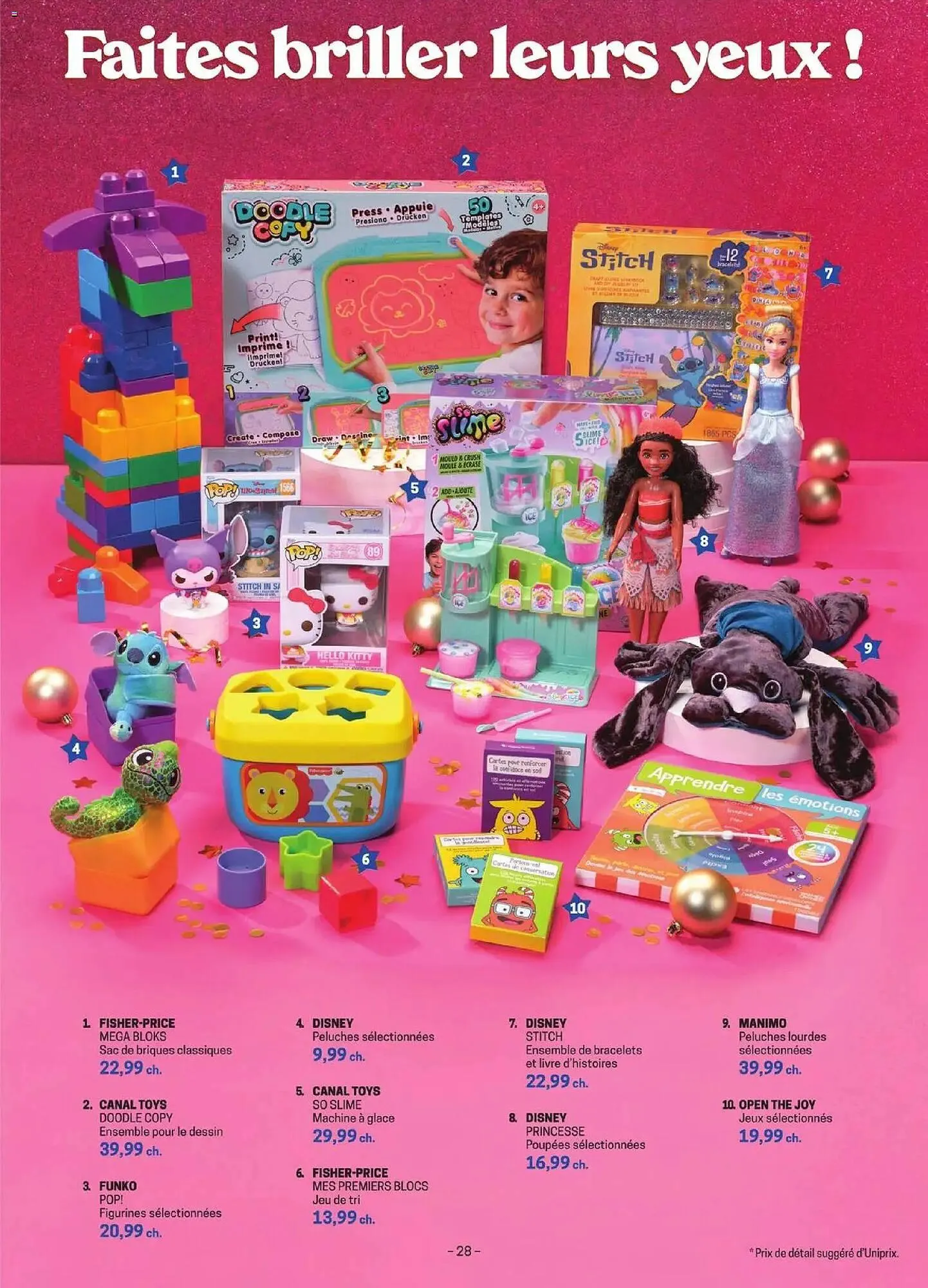 Uniprix flyer from November 13 to December 3 2025 - flyer page 28