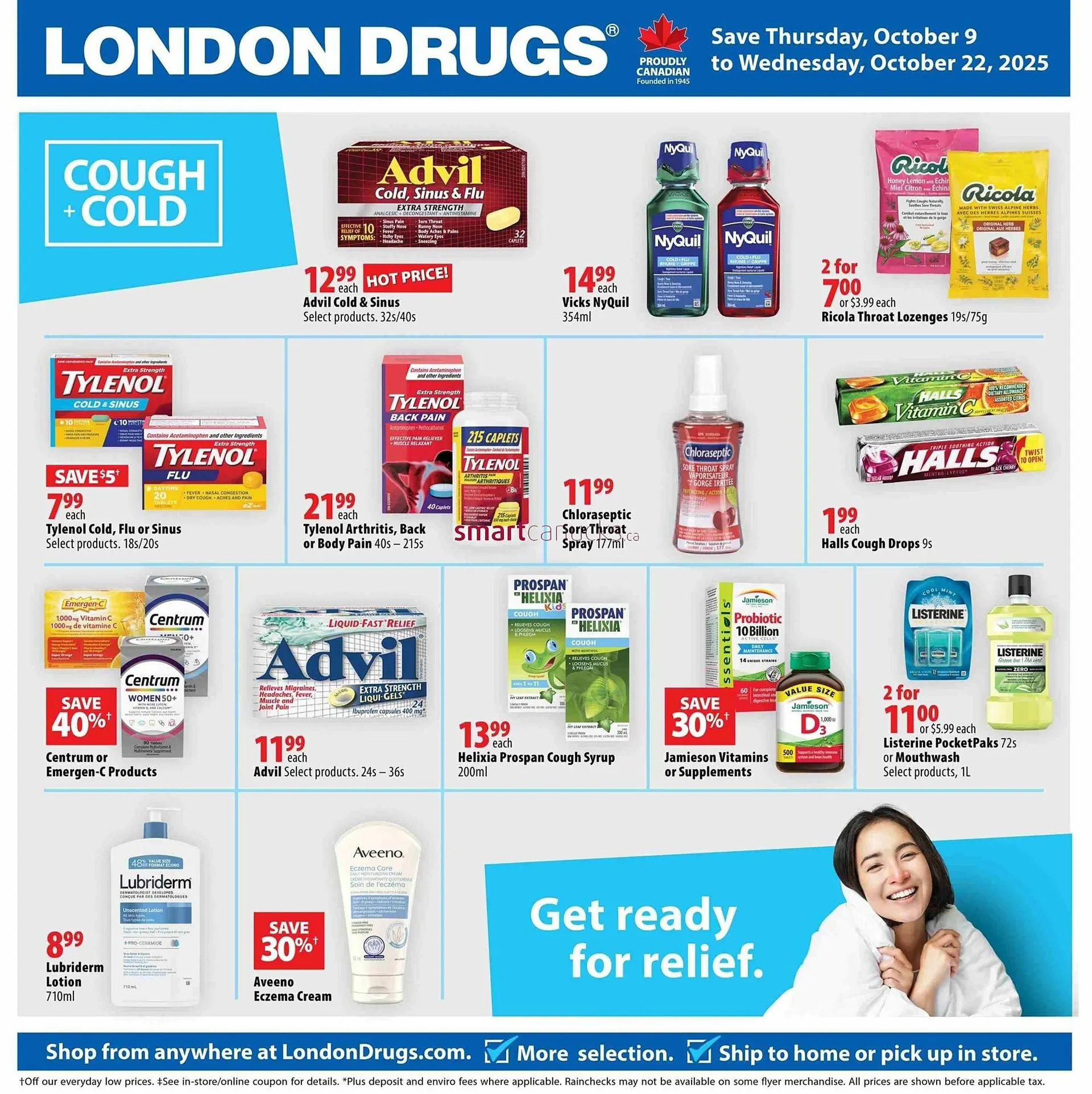 London Drugs flyer from October 9 to October 15 2025 - flyer page 1