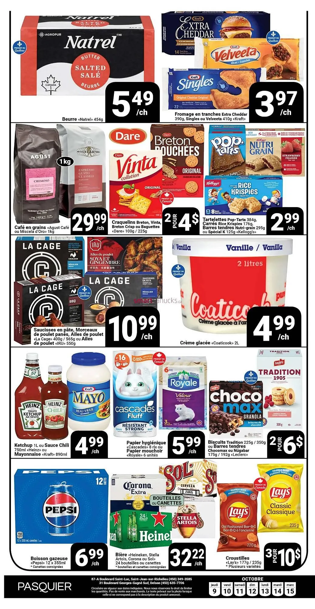 Pasquier flyer from October 9 to October 15 2025 - flyer page 12