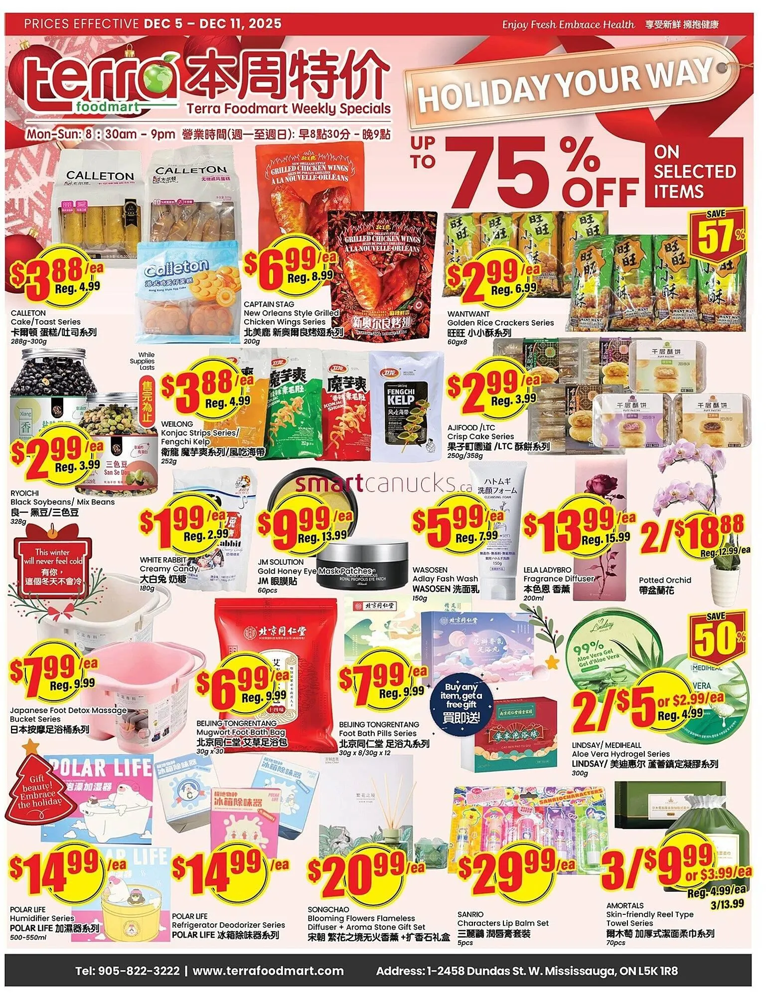 Terra Foodmart flyer from December 4 to December 10 2025 - flyer page 1