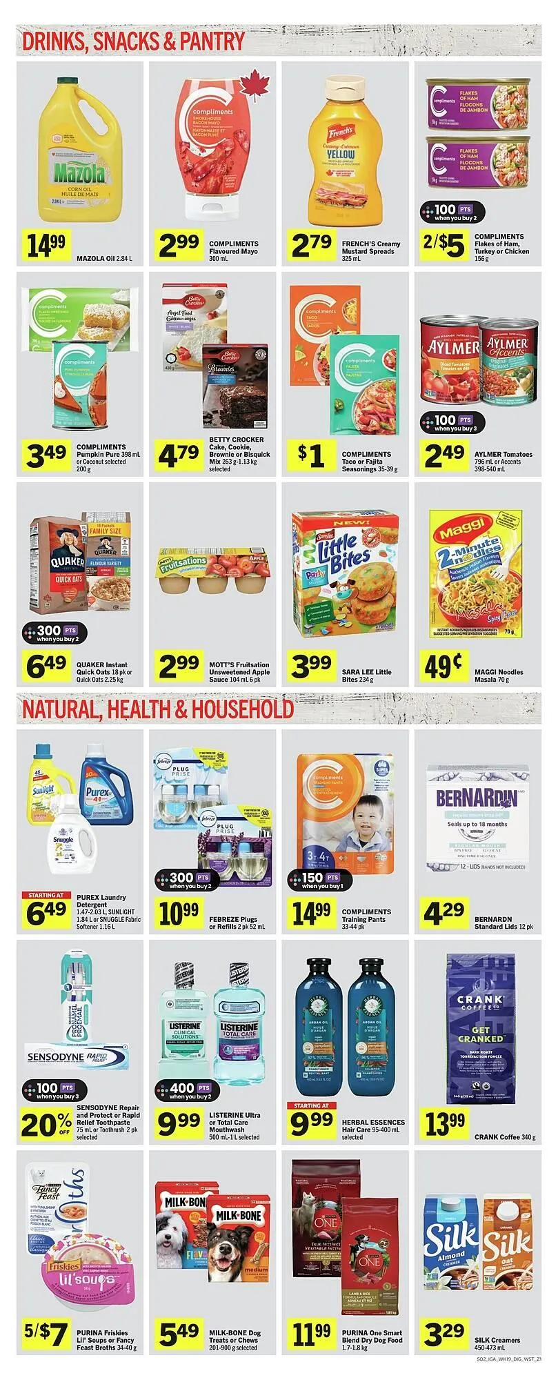 IGA flyer from September 4 to September 18 2025 - flyer page 6