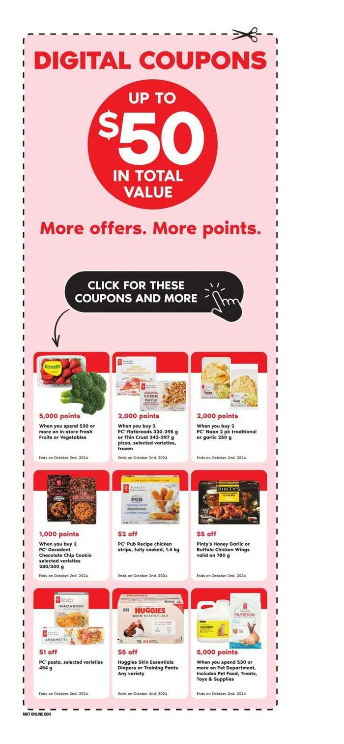 Current deals and offers from September 5 to September 11 2024 - flyer page 3