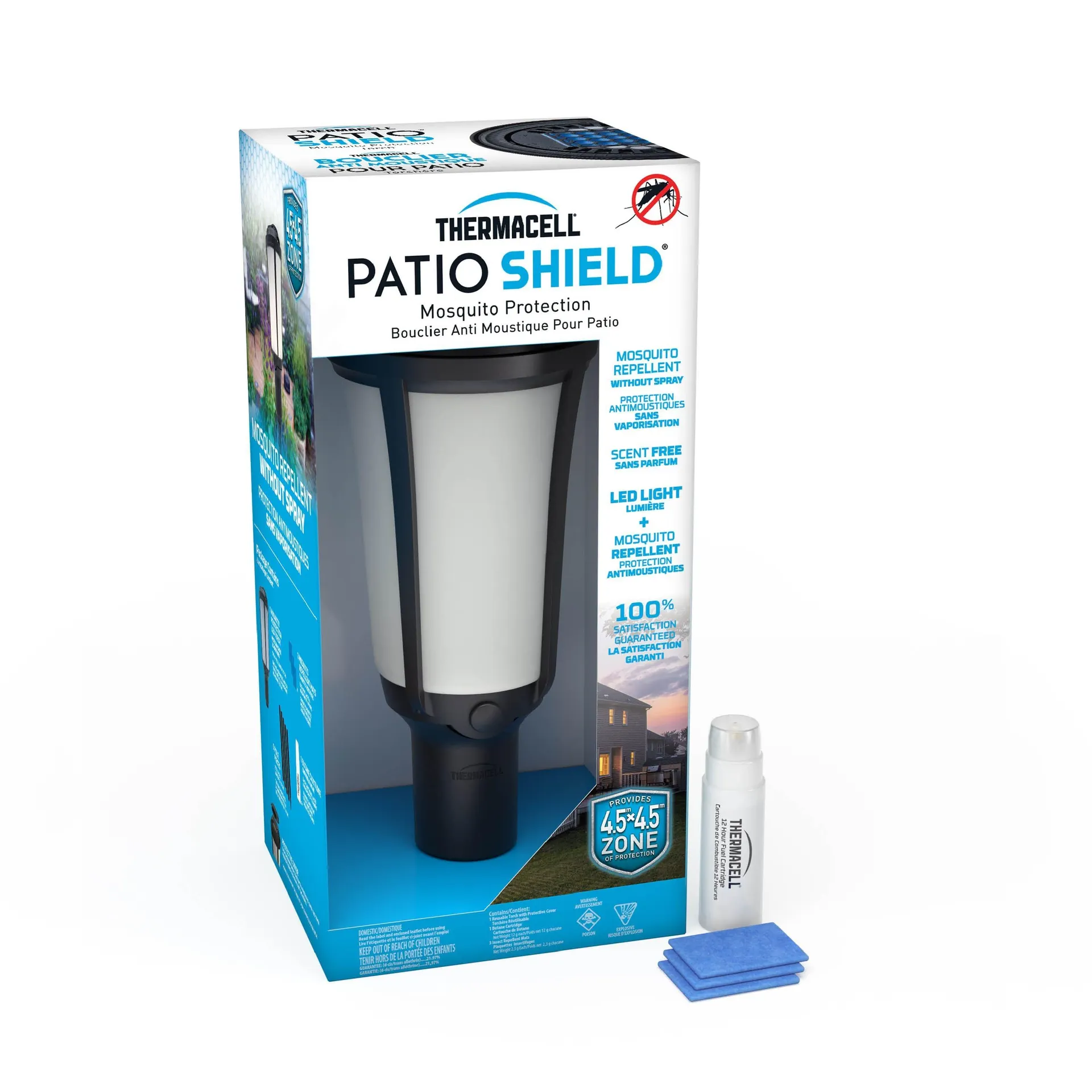 Torchère antimoustique "Patio Shield"