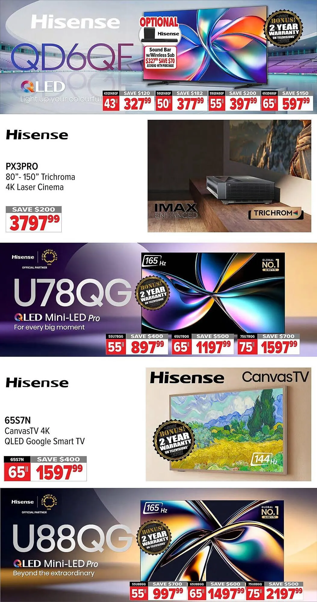 2001 Audio Video flyer from August 28 to September 25 2025 - flyer page 8