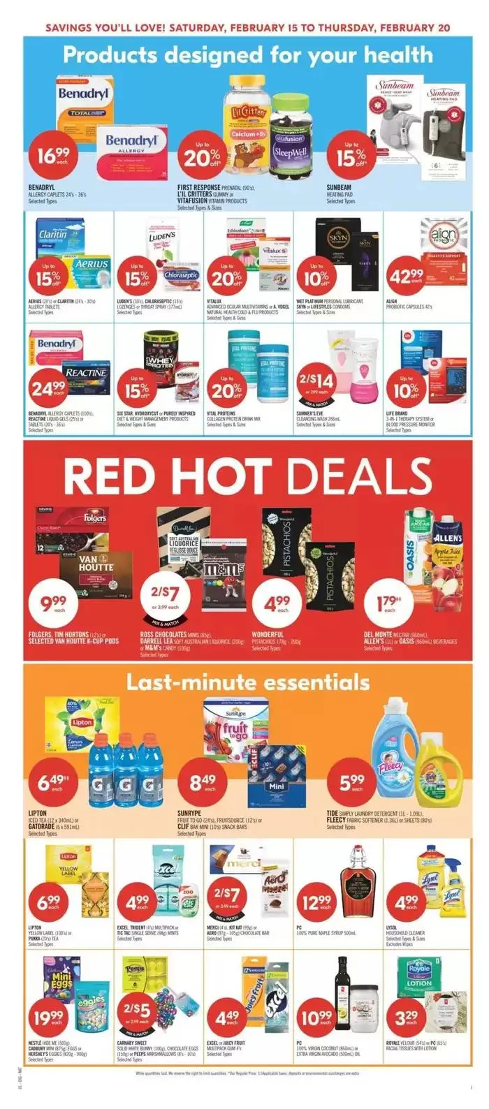 Exclusive deals and bargains from February 15 to February 20 2025 - flyer page 12