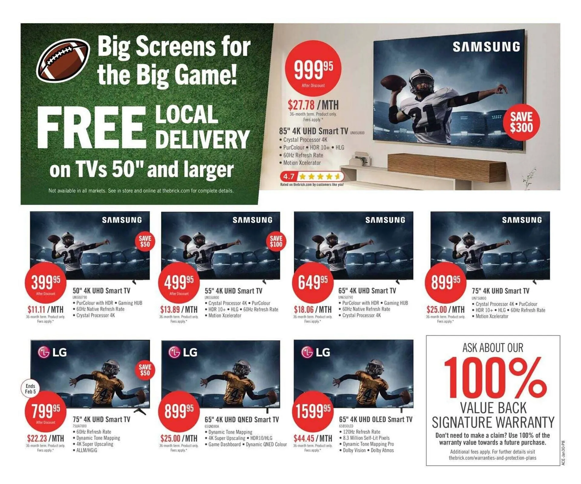 The Brick flyer from January 29 to February 9 2026 - flyer page 21