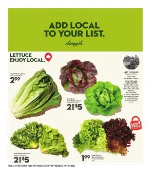 Longo's Flyer from July 2 to July 8 2026 - flyer page 14