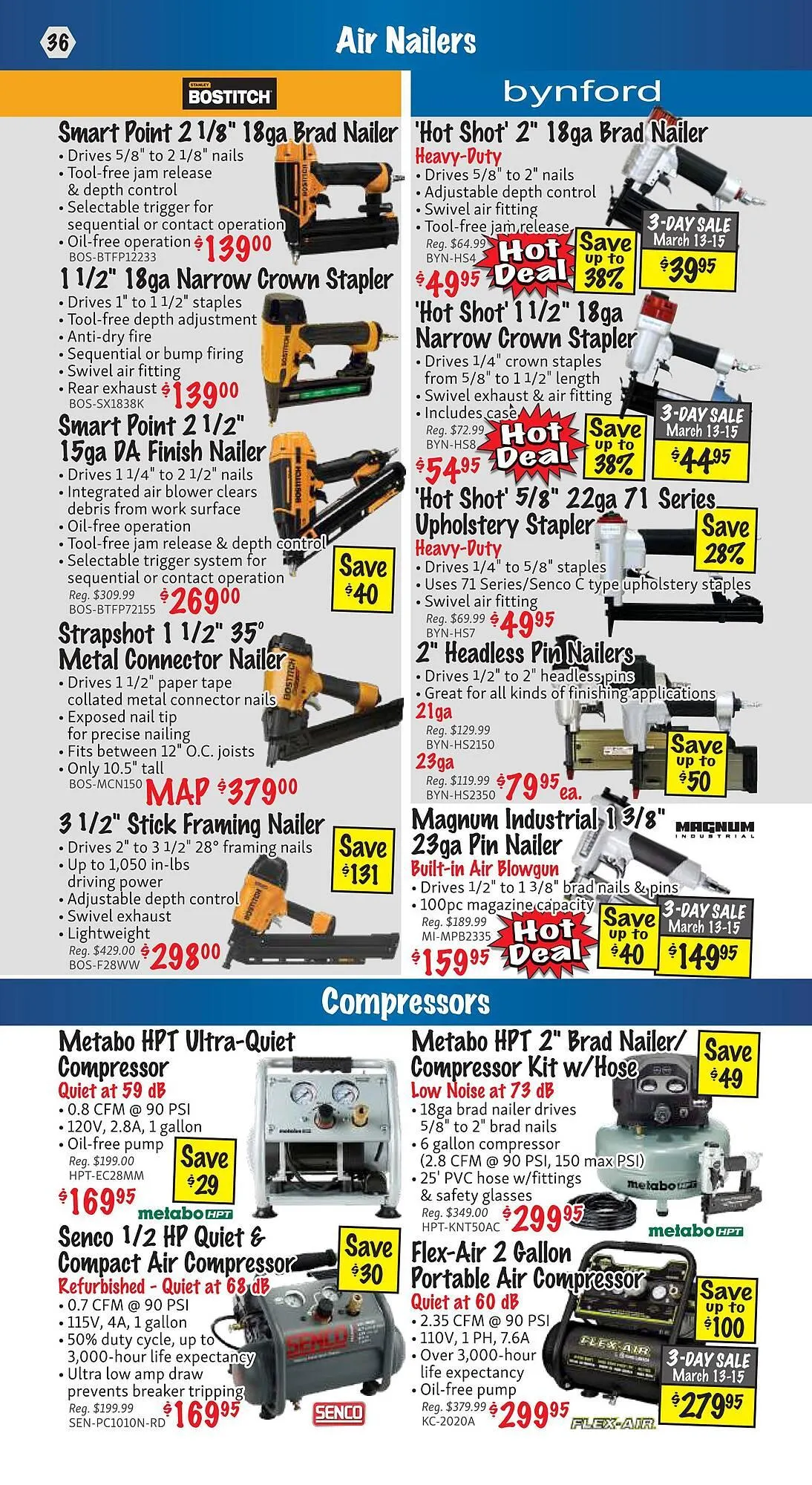 KMS Tools flyer from March 1 to March 31 2025 - flyer page 36