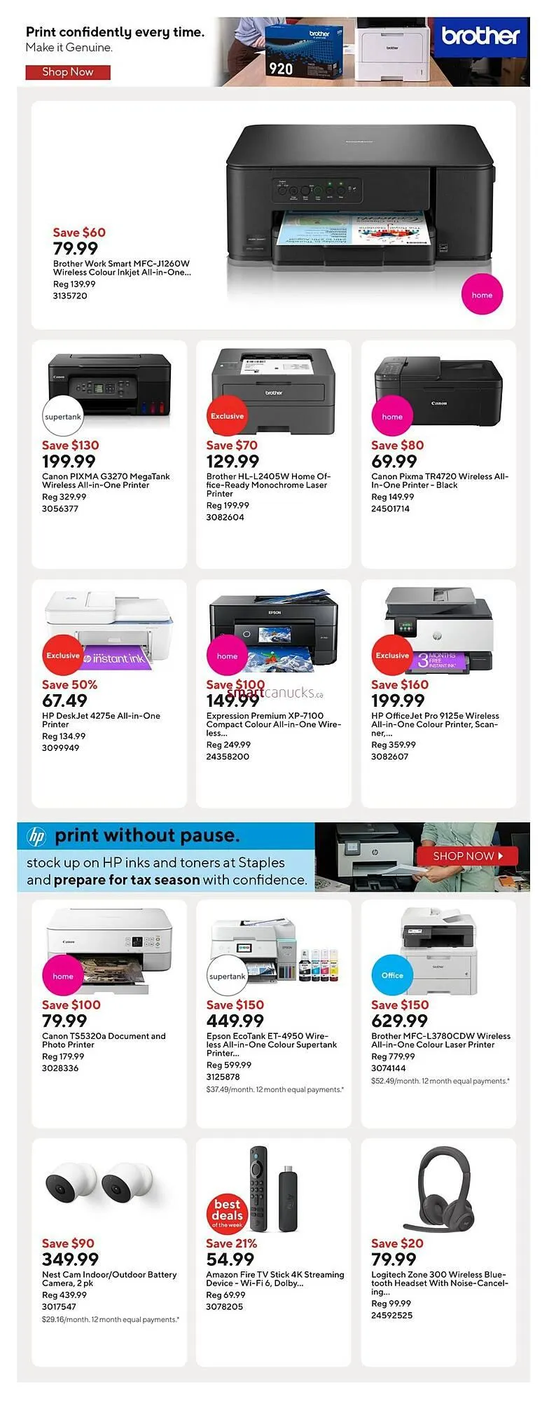 Staples flyer from February 27 to March 5 2026 - flyer page 11