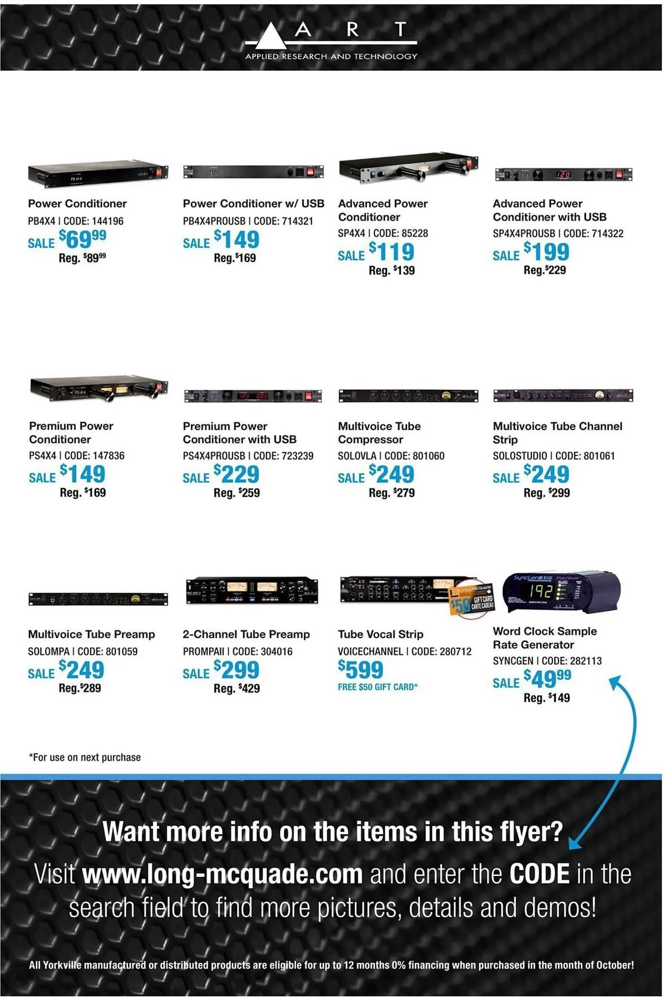 Long & McQuade flyer from October 9 to October 31 2025 - flyer page 31