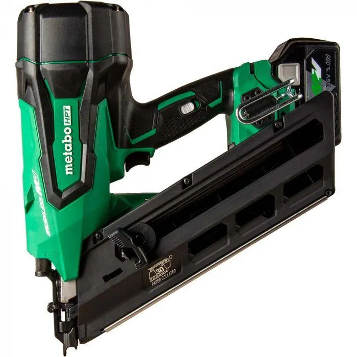 Metabo HPT 36V 3-1/2" 30 Degree Paper Strip Framing Nailer Kit