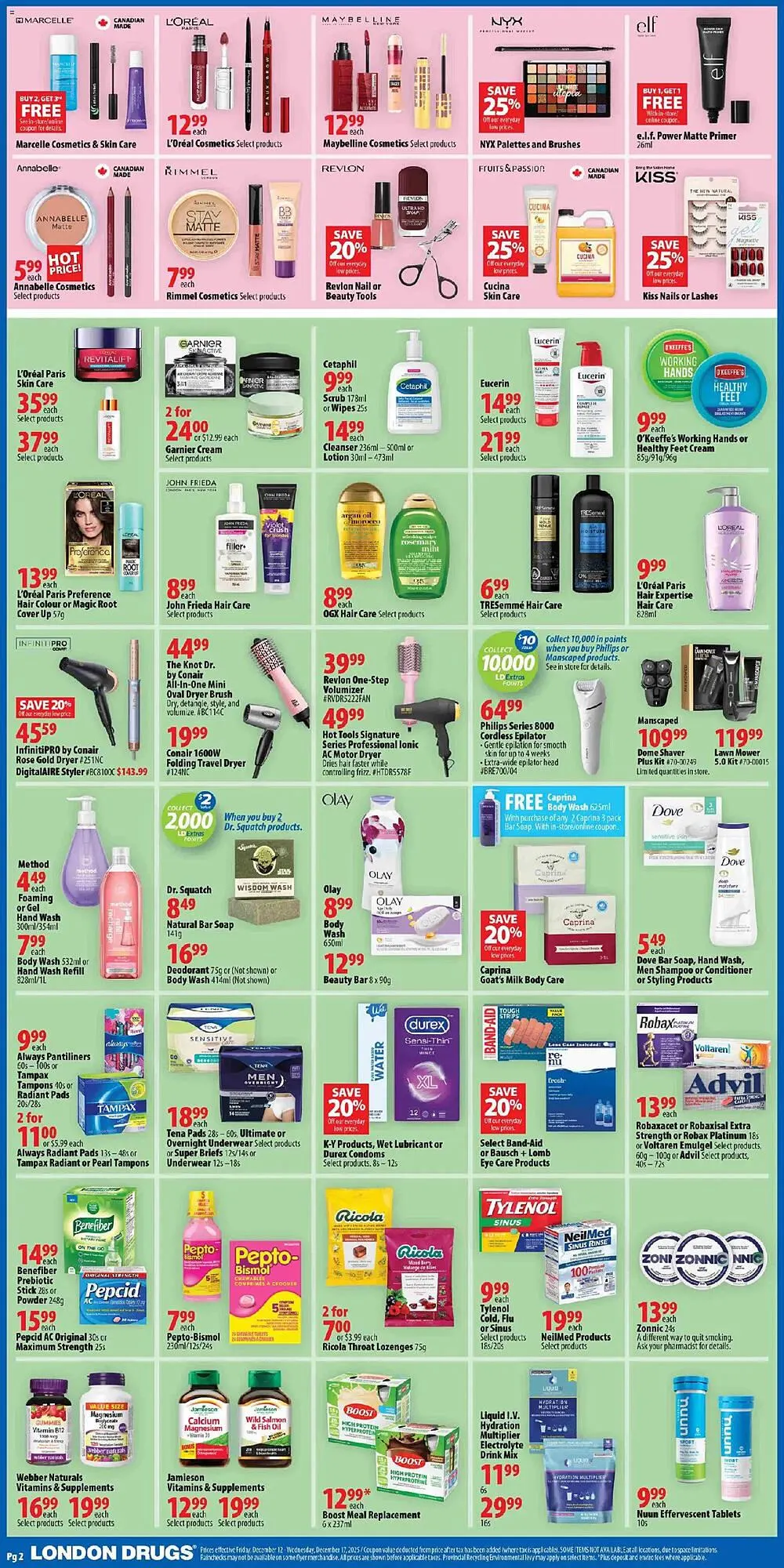 London Drugs flyer from December 12 to December 17 2025 - flyer page 2