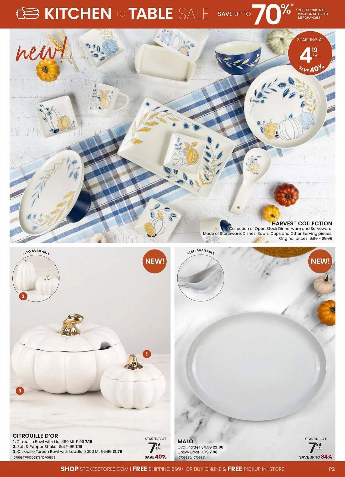 Stokes flyer from October 1 to October 15 2025 - flyer page 2