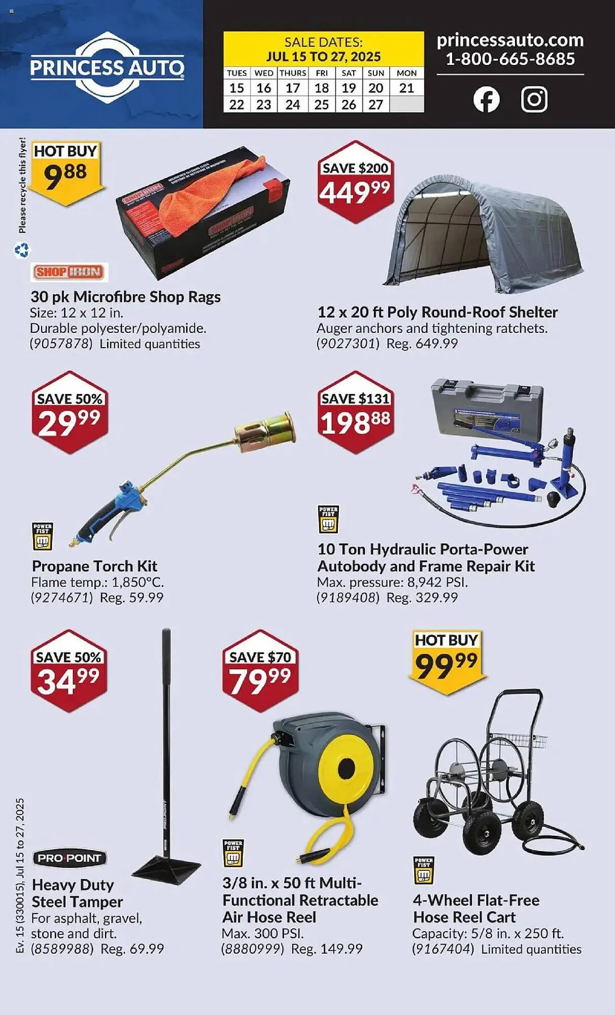 Princess Auto flyer from July 15 to July 27 2025 - flyer page 2