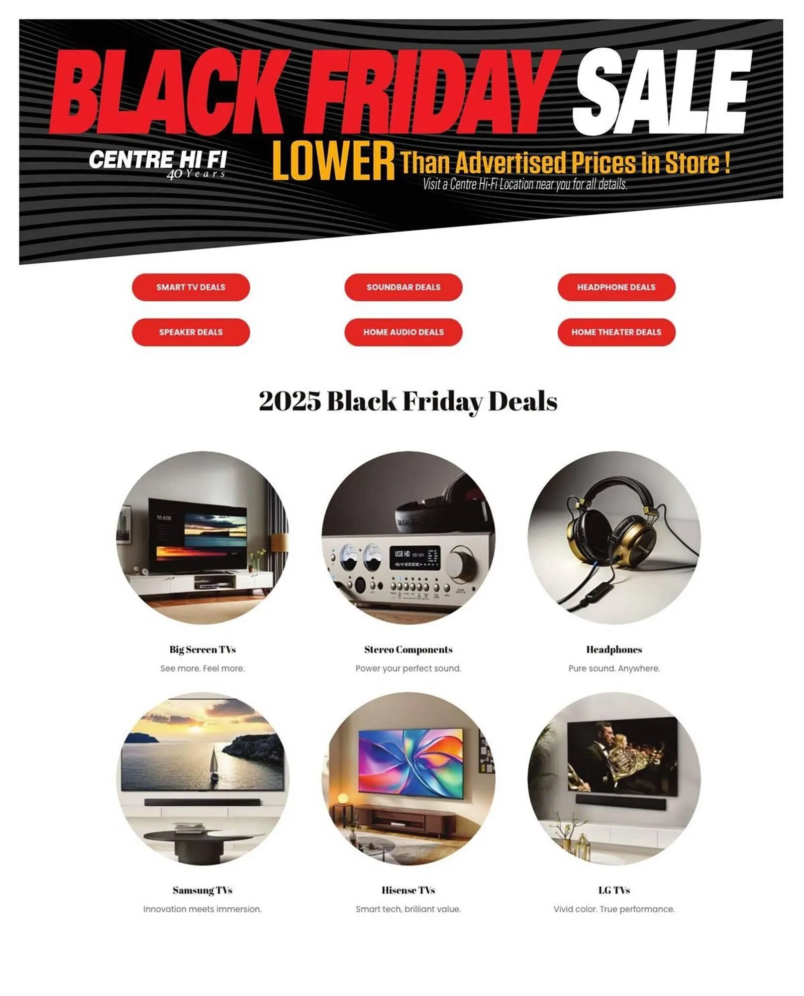 Centre Hi-Fi flyer from November 28 to December 4 2025 - flyer page 2