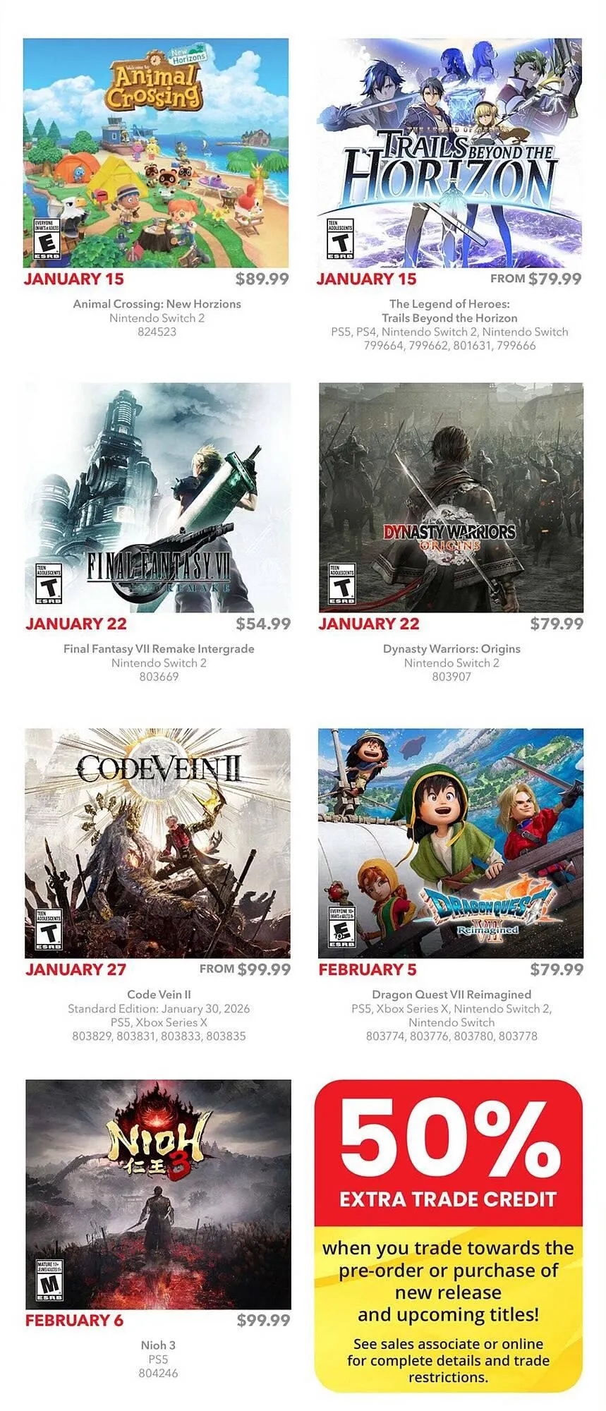 EB Games flyer from January 5 to February 2 2026 - flyer page 2