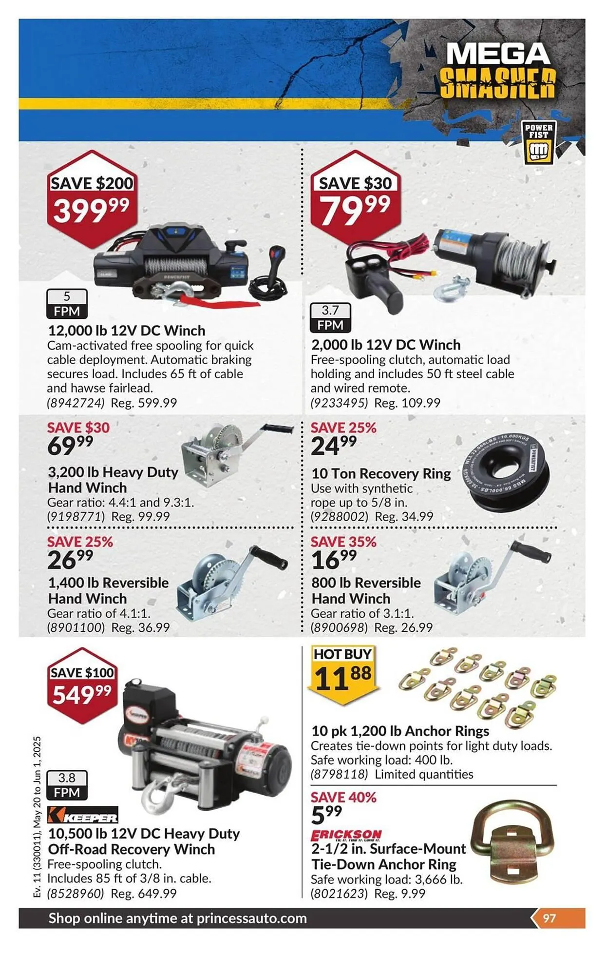 Princess Auto flyer from May 20 to June 1 2025 - flyer page 104