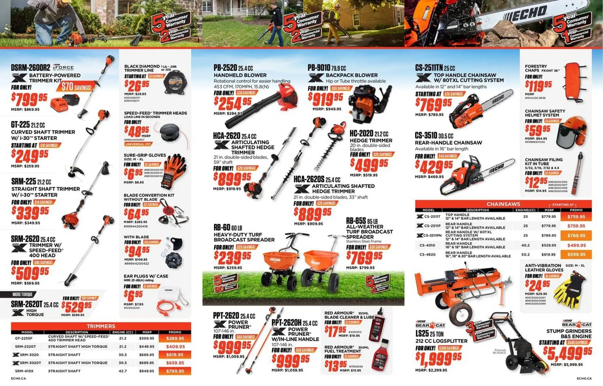 Echo flyer from April 17 to July 31 2024 - flyer page 2