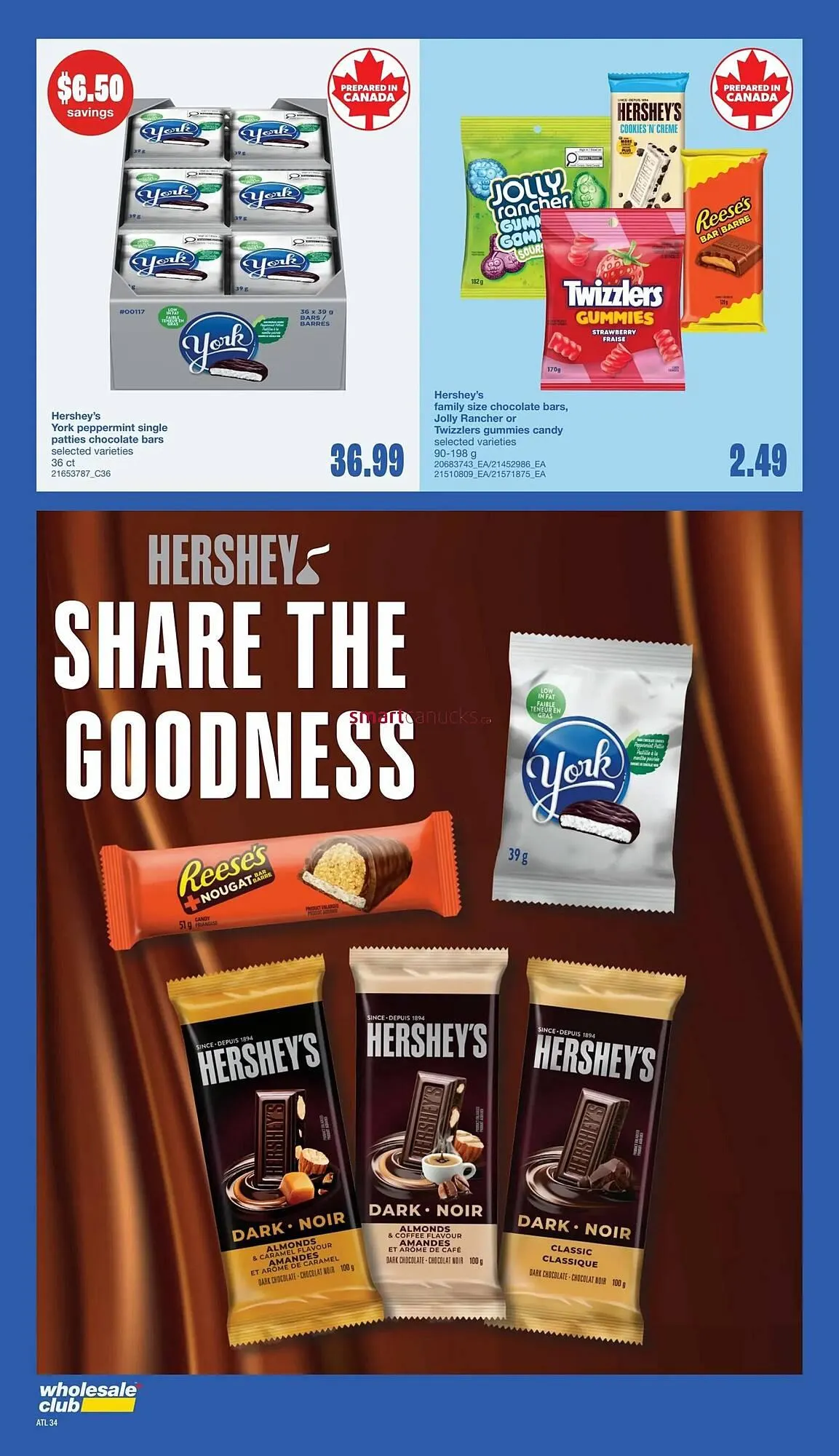 Wholesale Club flyer from October 23 to October 29 2025 - flyer page 34