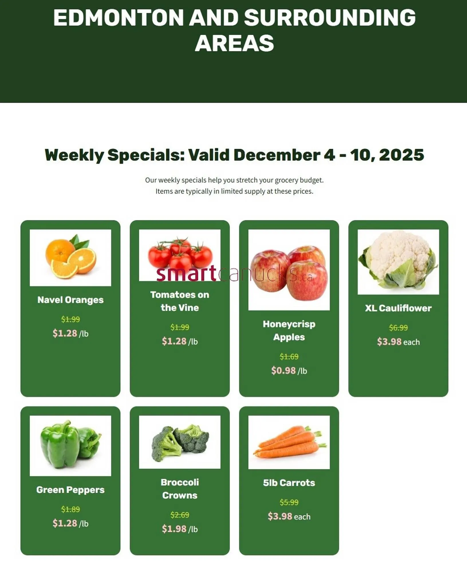 H&W Produce flyer from December 4 to December 10 2025 - flyer page 2