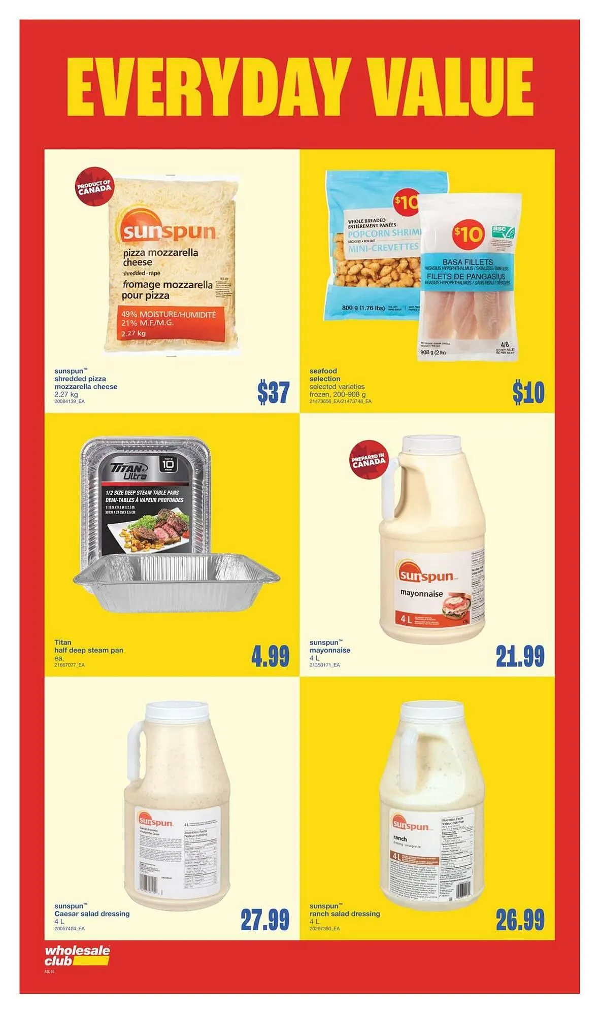 Wholesale Club flyer from March 26 to April 1 2025 - flyer page 10